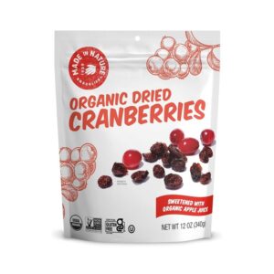 Dried cranberries