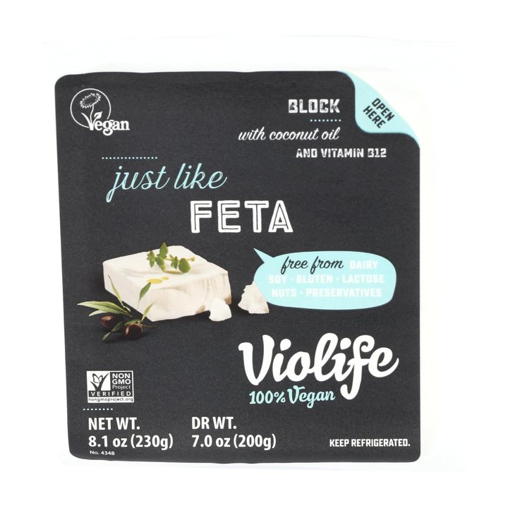 Plant-based feta