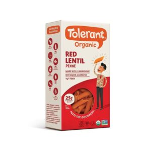 Red lentil pasta