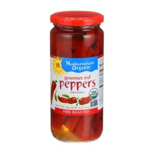 Roasted red bell peppers